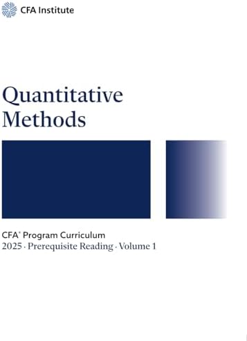 2026 CFA® Program Prerequisite Reading Volume 1: Quantitative